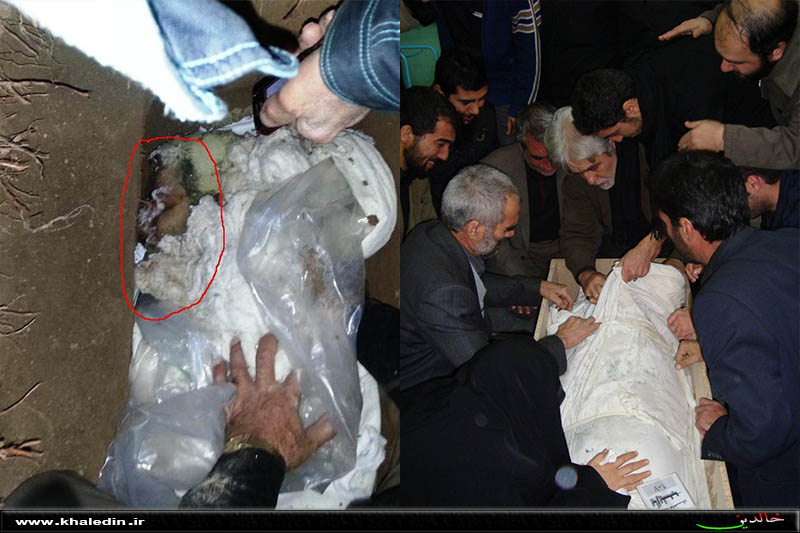 دوستانش گفتند که رسول دوست داشت همین جا دفن بشه