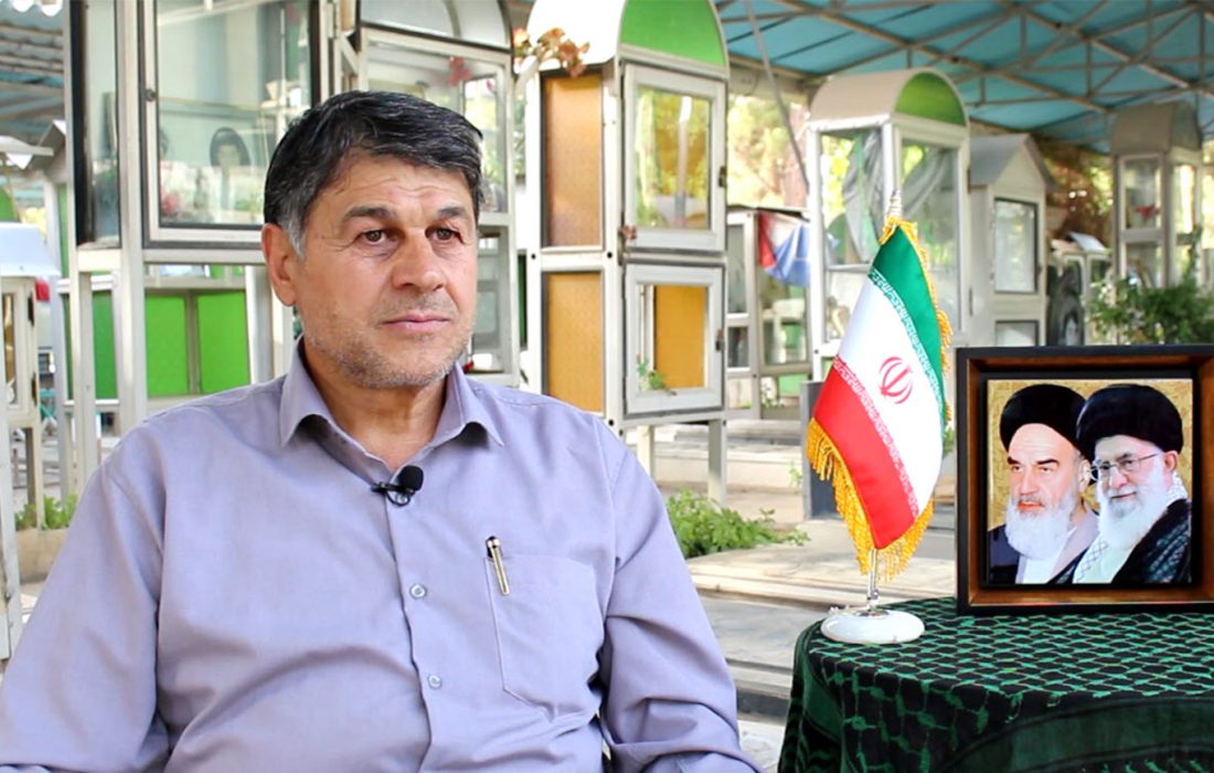 راوی و رزمنده دفاع مقدس حاج اصغر معصومی