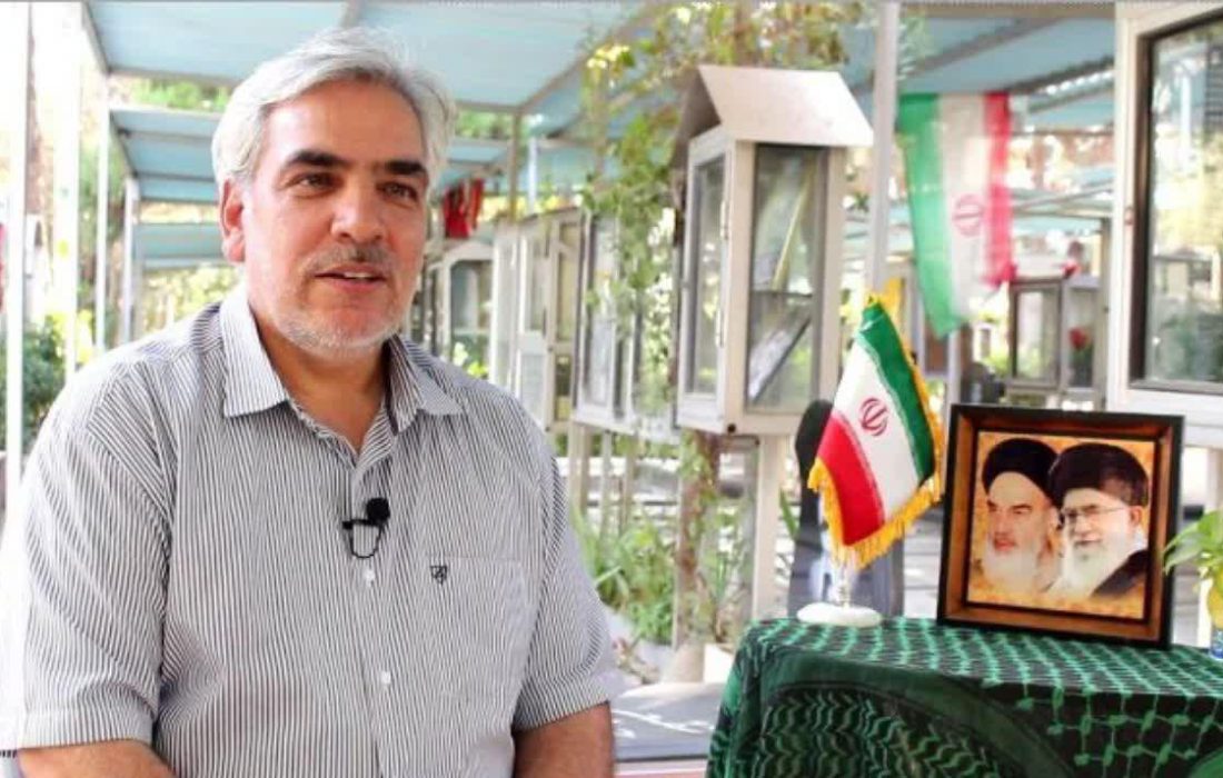 راوی و رزمنده دفاع مقدس حاج حسین بداغی