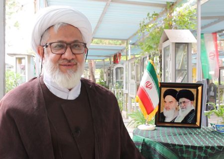 راوی و رزمنده دفاع مقدس، حجت الاسلام حاج احمدرضا حسینخانی