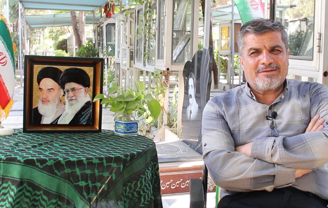 راوی و رزمنده دفاع مقدس، حاج حبیب ستوده