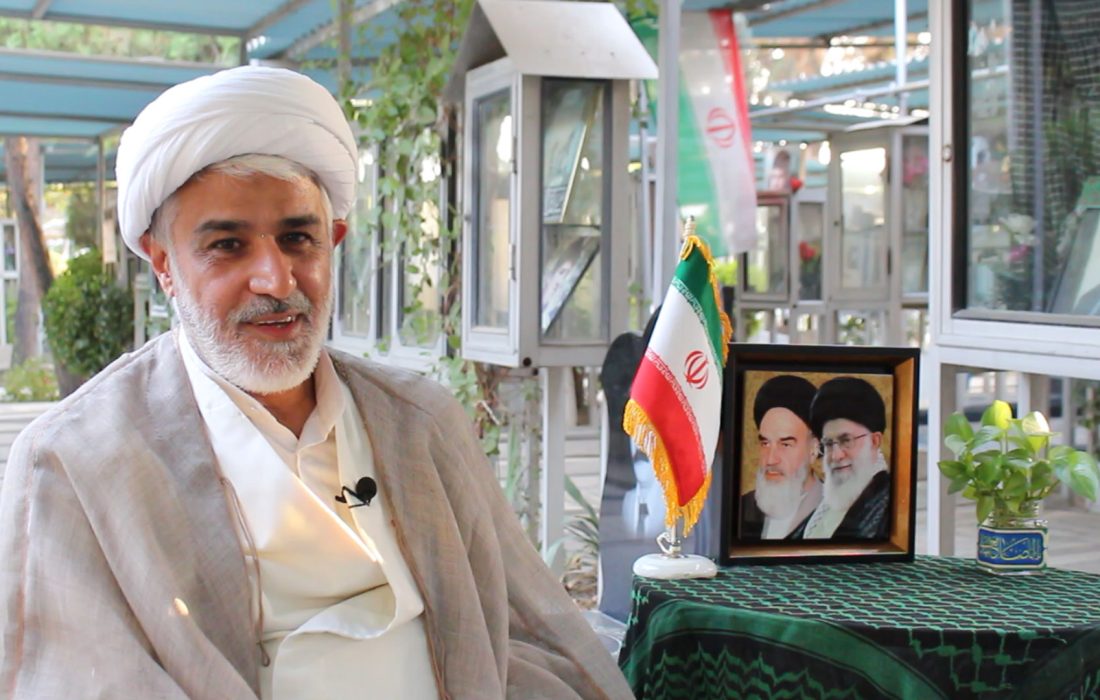 روحانی و رزمنده دفاع مقدس حجه الاسلام حاج مسعود تاج آبادی