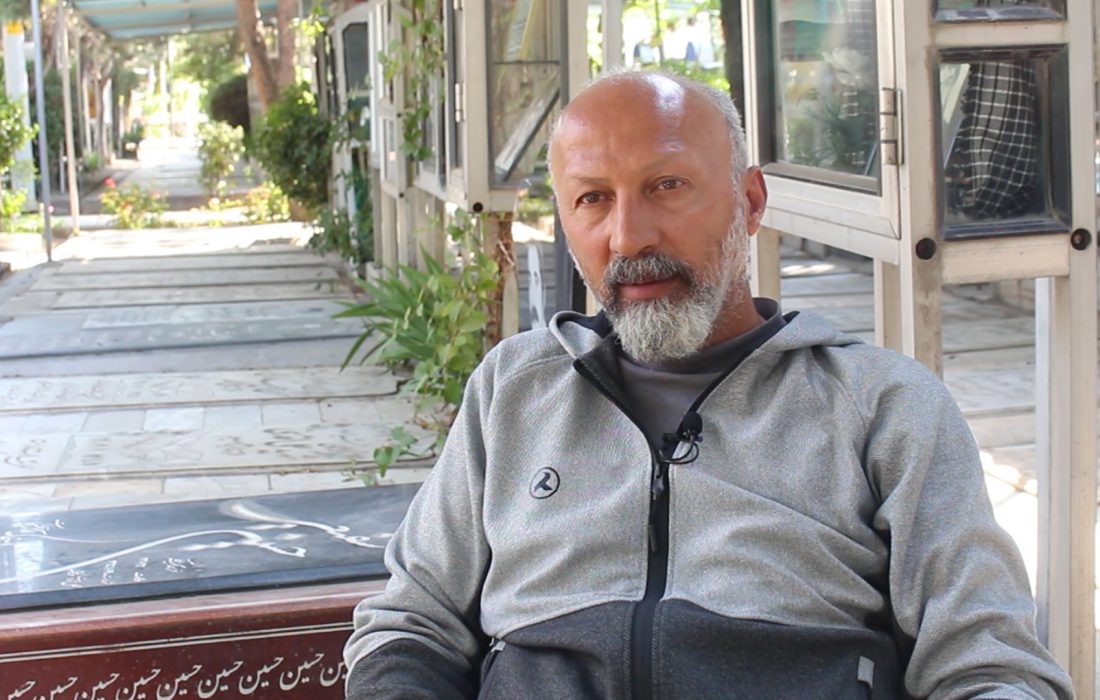 راوی و رزمنده دفاع مقدس حاج علیرضا شکاری