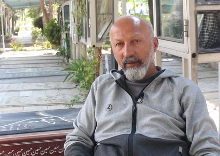راوی و رزمنده دفاع مقدس حاج علیرضا شکاری