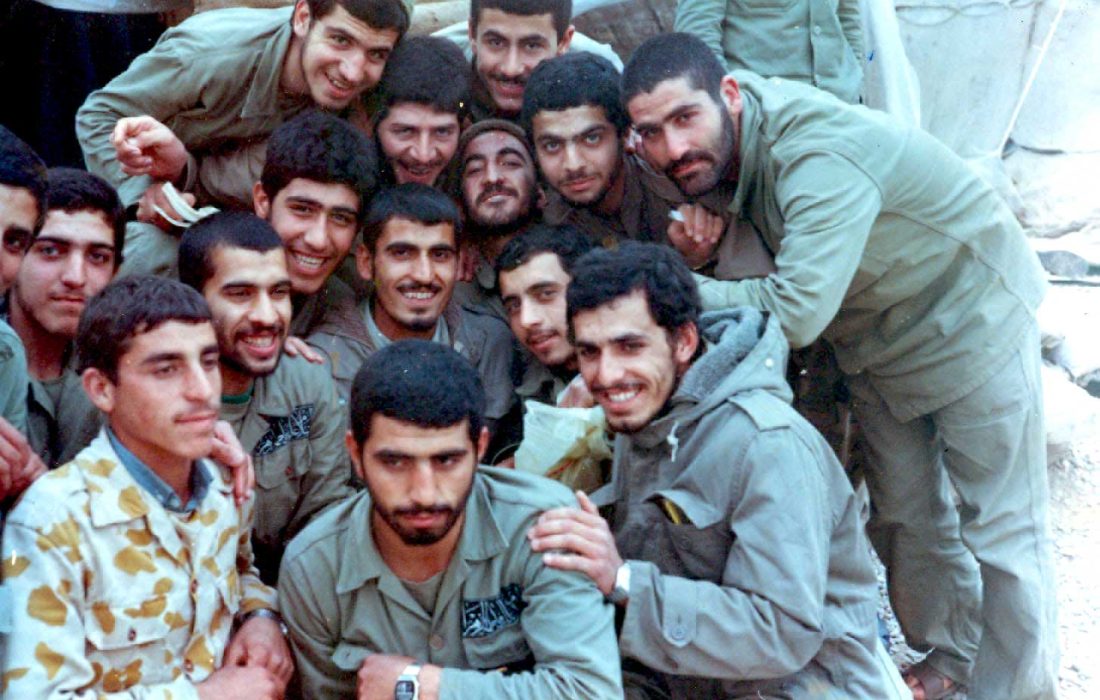 شهید سید محمد زینال حسینی فرمانده گردان تخریب شد