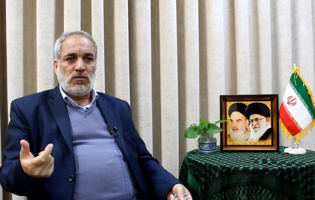 راوی و رزمنده دفاع مقدس حاج اسدالله سلیمانی