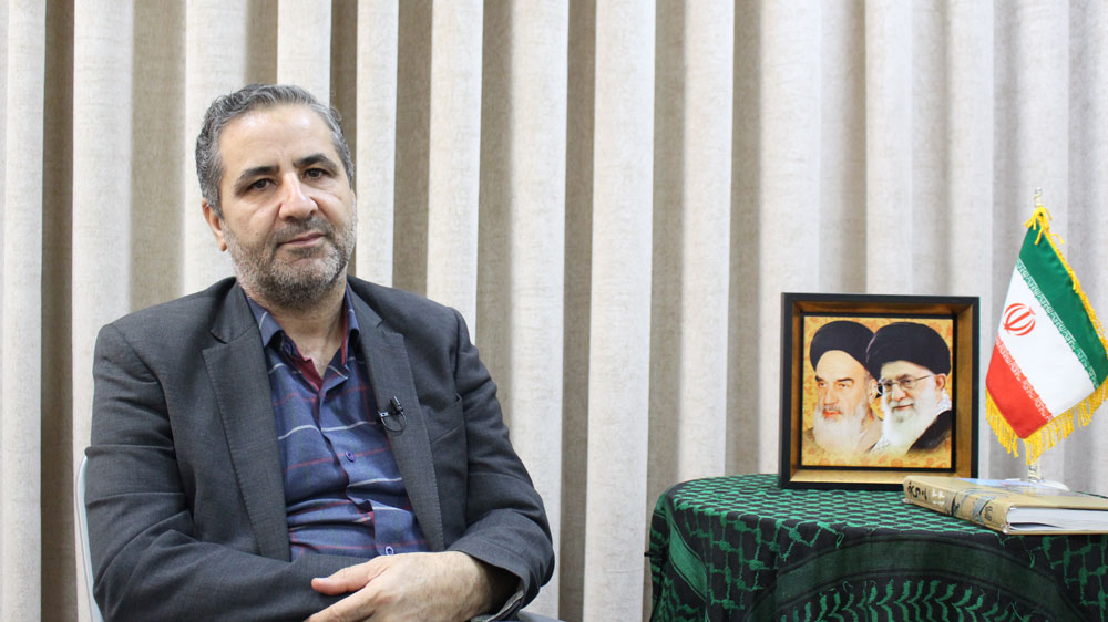 راوی و رزمنده دفاع مقدس حاج فیاض قائد