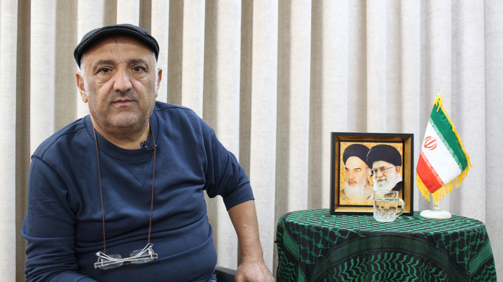 راوی و رزمنده دفاع مقدس حاج منوچهر قائد امینی