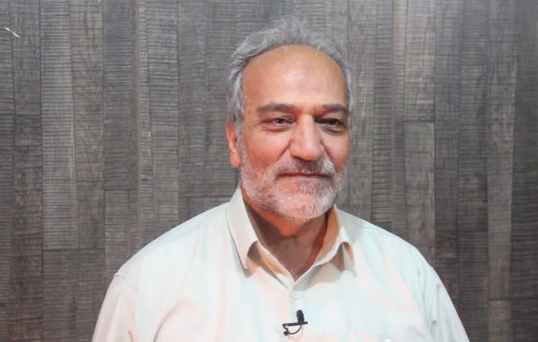 راوی و رزمنده دفاع مقدس حاج عباس عرب