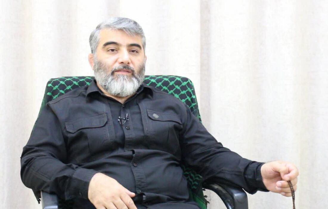 راوی و رزمنده مدافع حرم، حاج رضا سلمانی