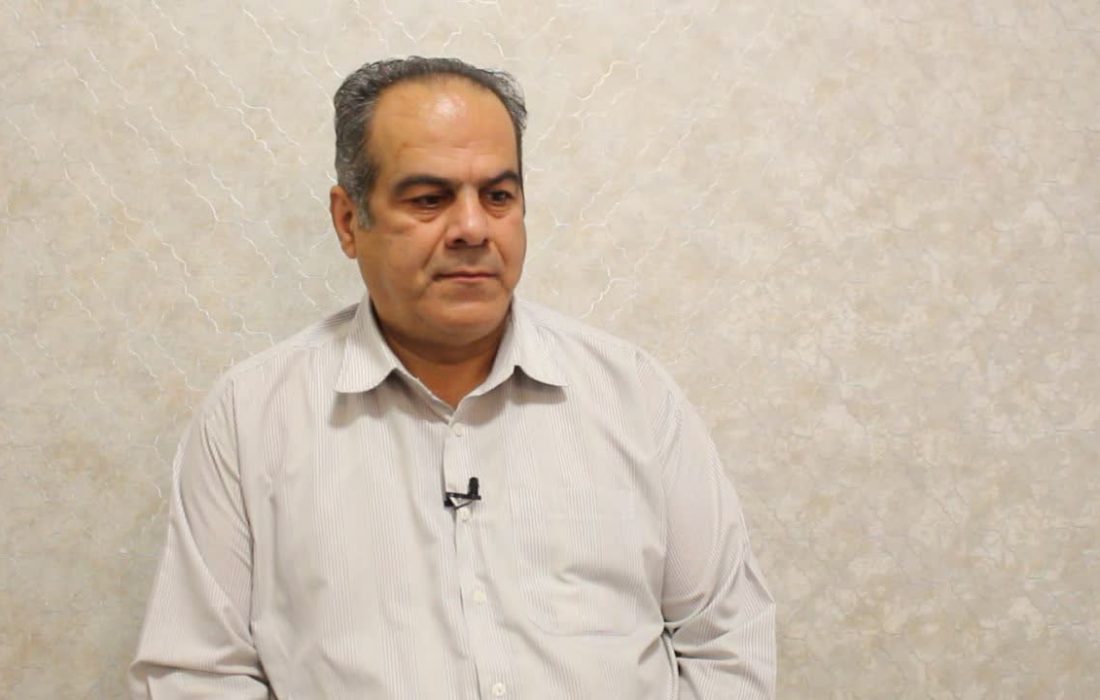 راوی و رزمنده دفاع مقدس حاج علی نجفلو