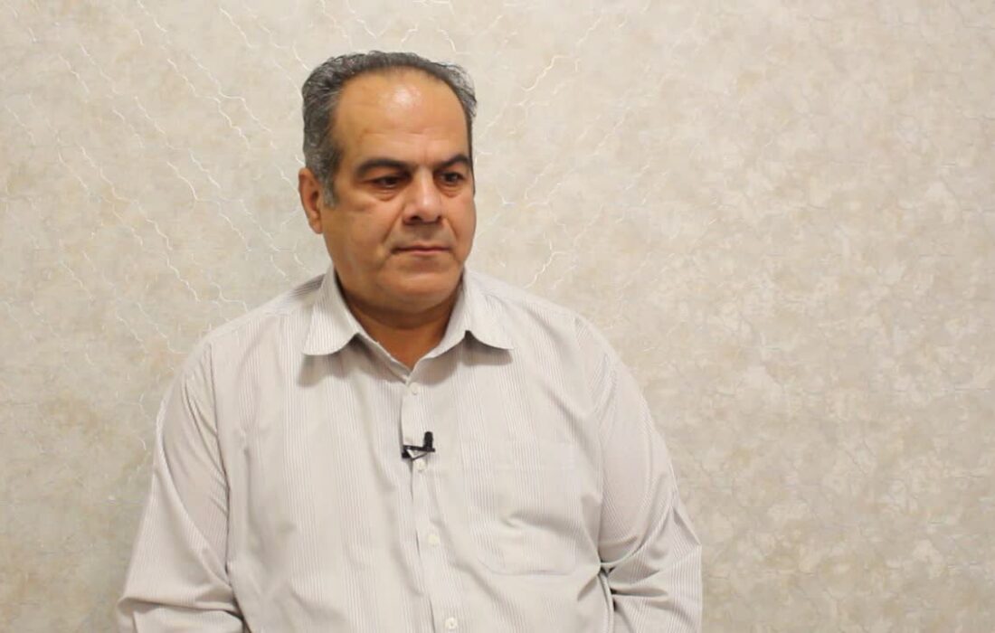 راوی و رزمنده دفاع مقدس حاج علی نجفلو