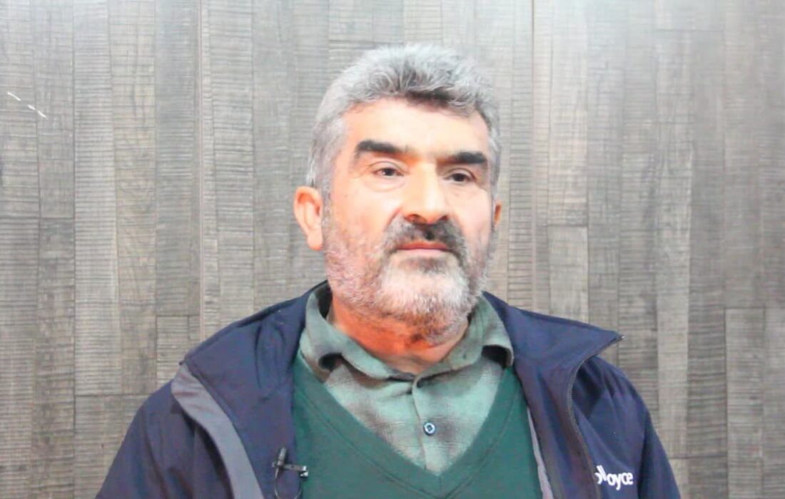 راوی و رزمنده دفاع مقدس حاج مرتضی املشی