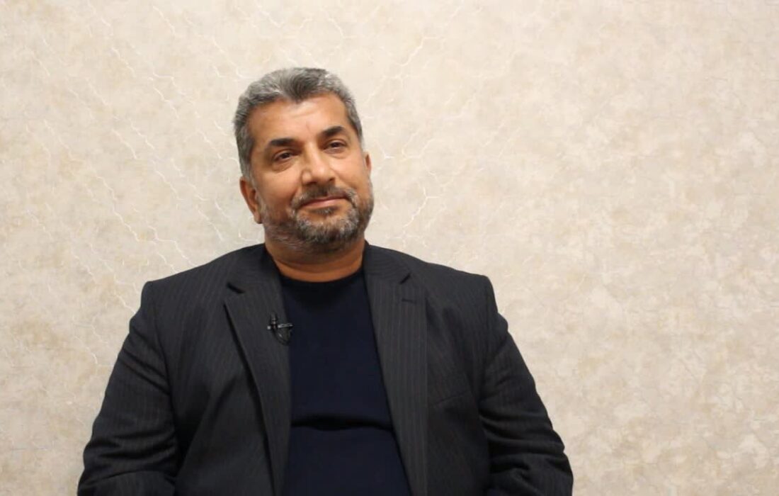 راوی و رزمنده دفاع مقدس حاج حسن محمد قریب