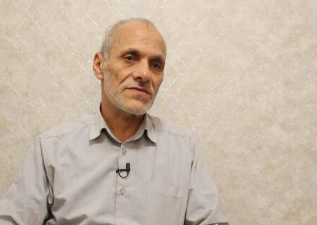 راوی و رزمنده دفاع مقدس حاج حسین خدایی