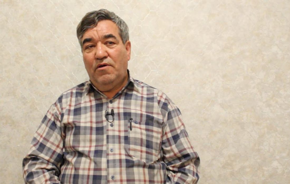 راوی و رزمنده دفاع مقدس حاج عباس فرهمند