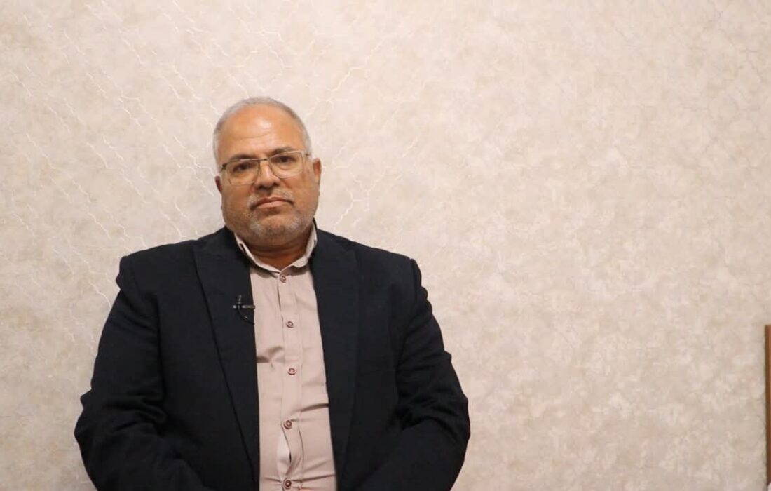 راوی و رزمنده دفاع مقدس حاج سید هادی موسوی